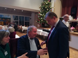 Foto von Festredner Christian Seu&szlig; und BGL Alfred Schwegler